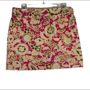 NWT J. Crew Floral Skirt Sz 6